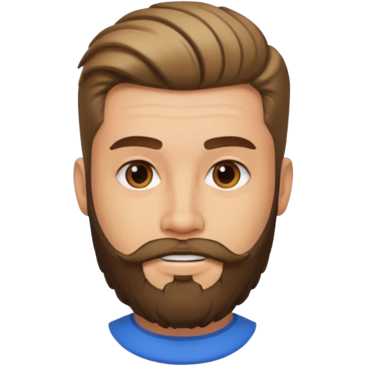 Man very style head emoji