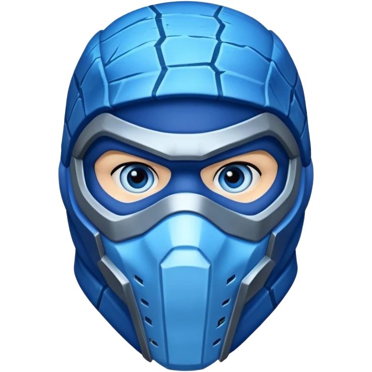mortal kombat sub zero mask emoji