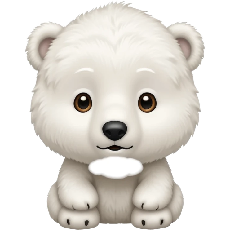 a baby polar bear



















 emoji