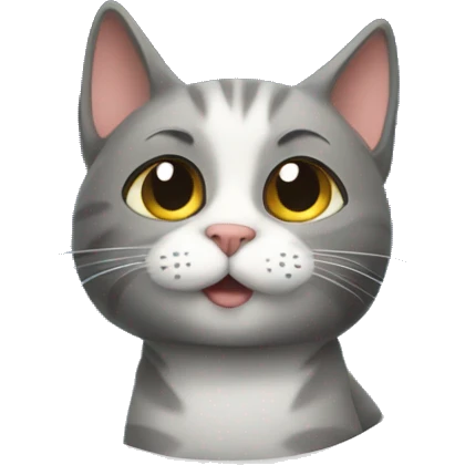 Cat on plane emoji