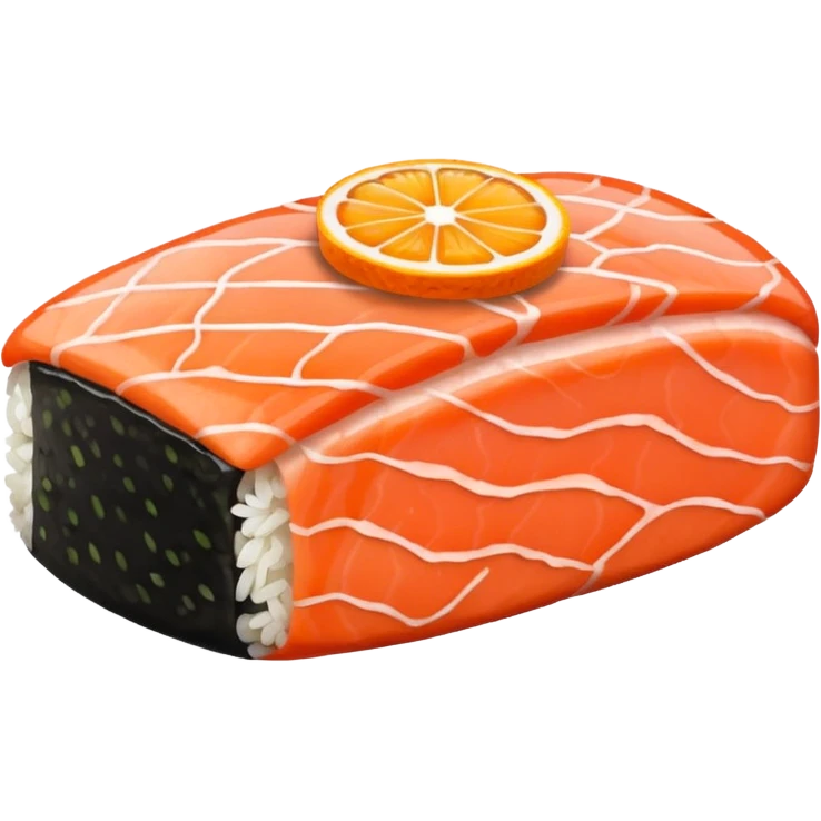 one sushi piece  emoji