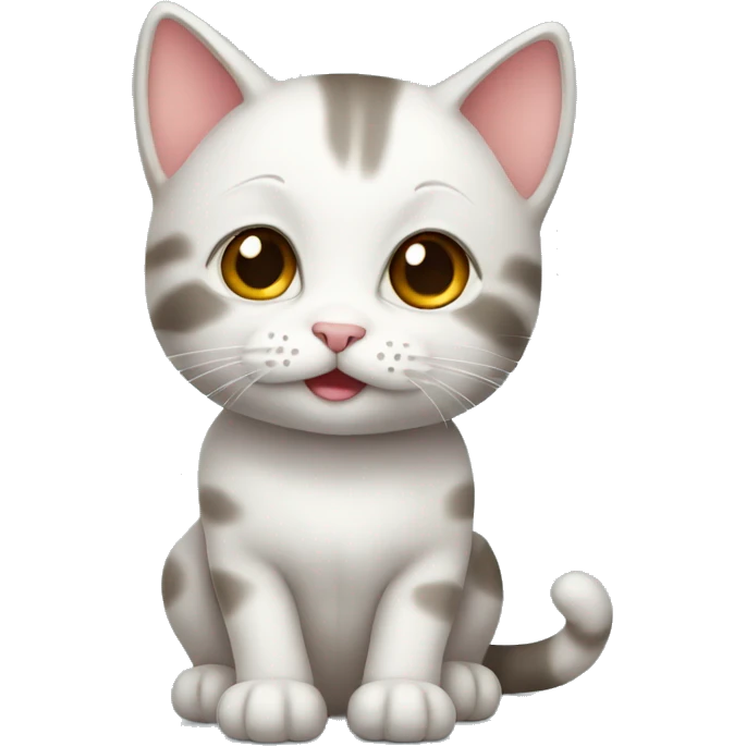 Cute kitty  emoji