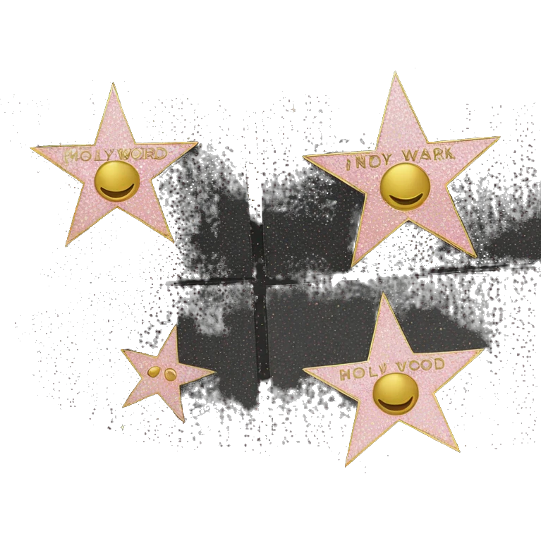 Hollywood Walk of Fame emoji