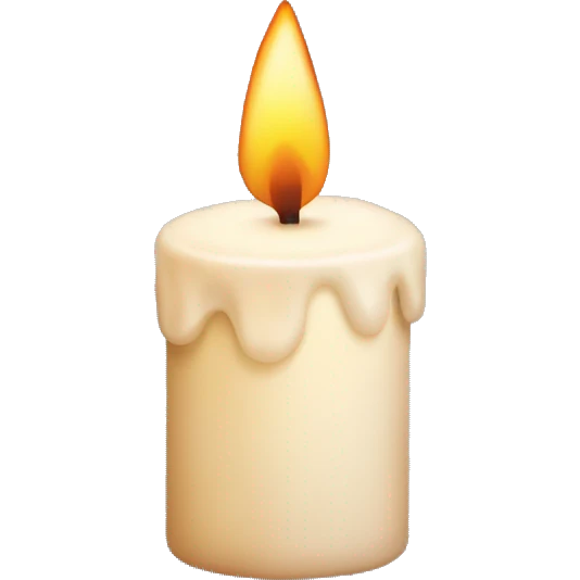 christmas candle emoji