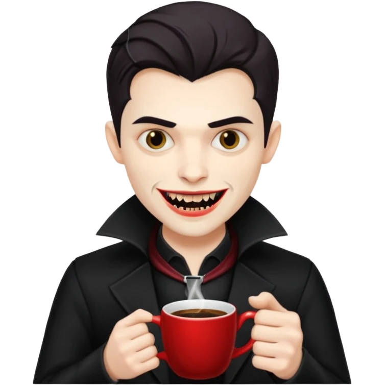 Vampire Barista  emoji