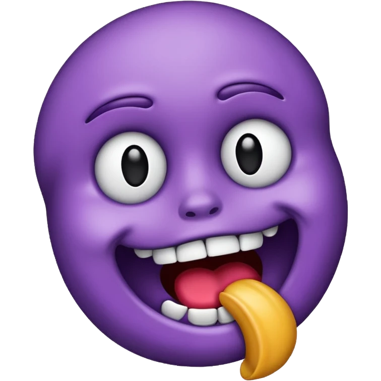 Dead emoji choking itself emoji