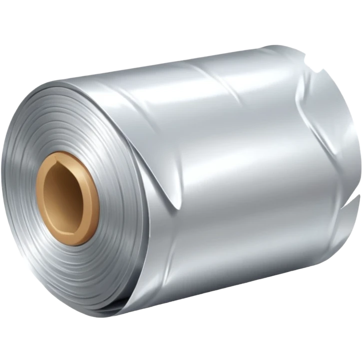 3 silver foil roll  emoji