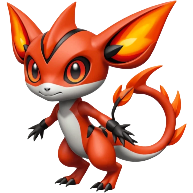 Meloetta-Guilmon-Scizor-Pokémon-Fakémon-creature emoji