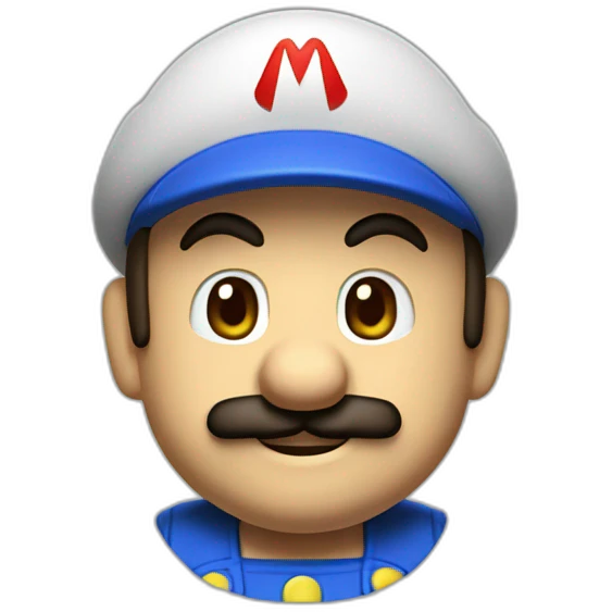 it's a me, mario emoji