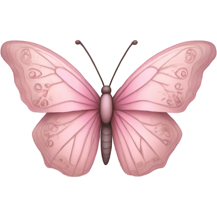 Aesthetic pink butterfly  emoji