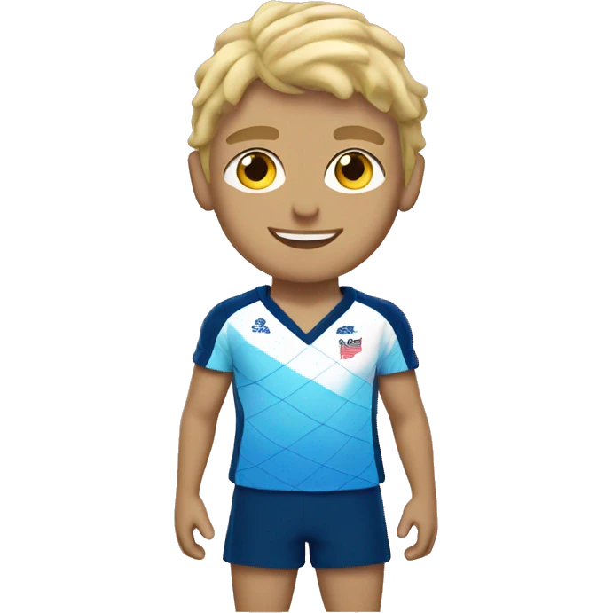 summer olympics waterpolo blonde boy emoji