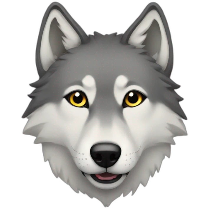 Loona-wolf emoji