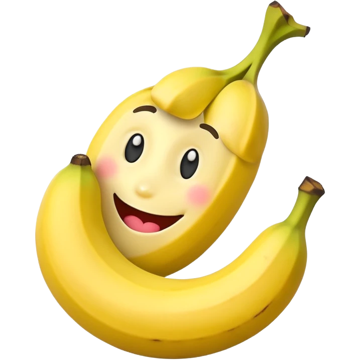Banana funny emoji