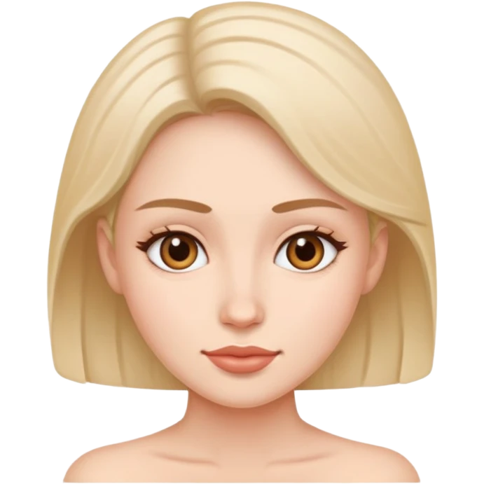 Woman anus detailed bad sitting on face macro emoji