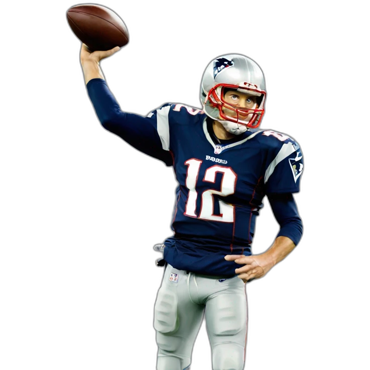 Tom brady waving emoji