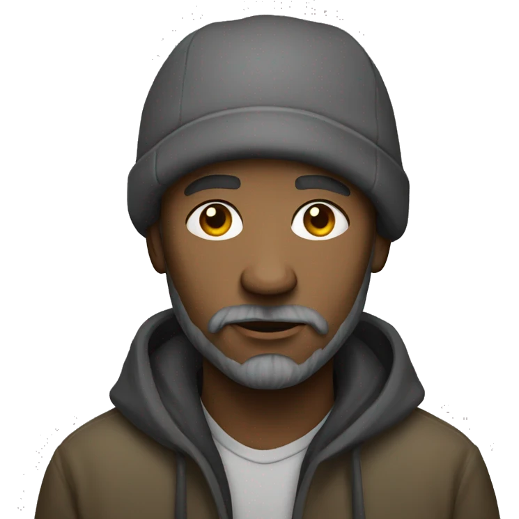 homeless man  emoji