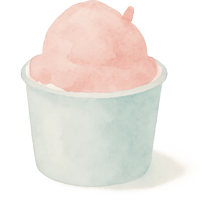 ice cream in a cup emoji