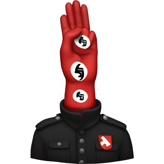 Un drapeau antifasciste  emoji