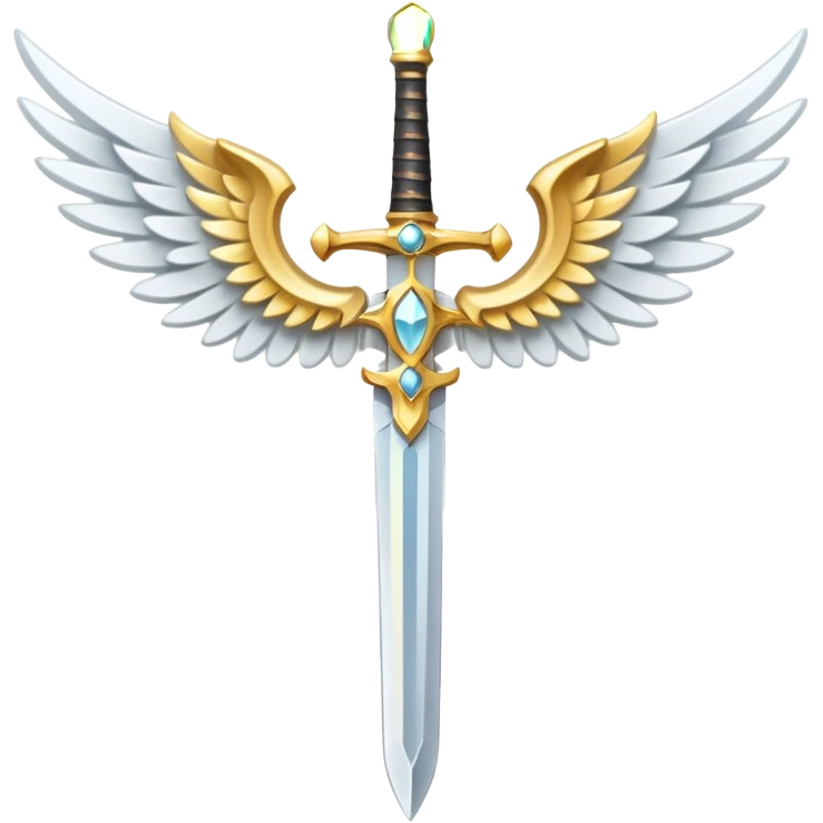angel sword emoji