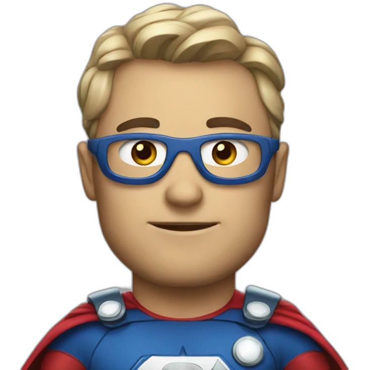 Super heroe emoji
