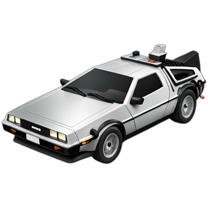 delorean emoji