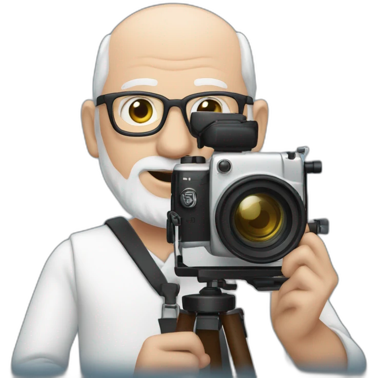 frans timmermans holding a camara emoji