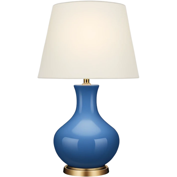 blue table lamp  emoji