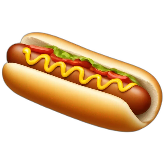 hot dog without bun emoji