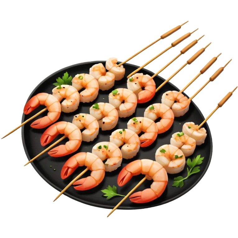 Shrimp skewers emoji