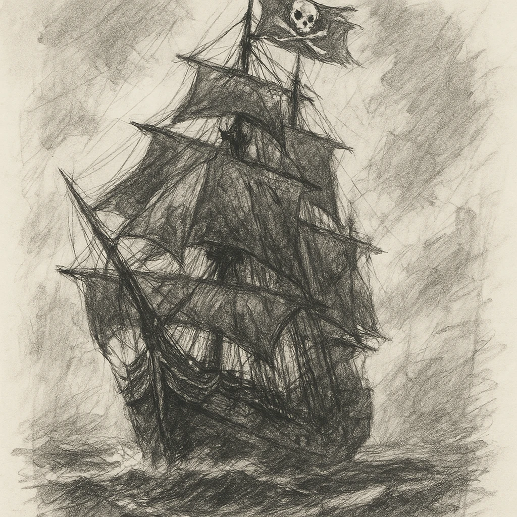 pirate ship emoji