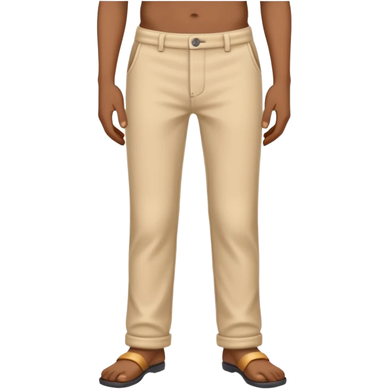 Disrobing of pants emoji