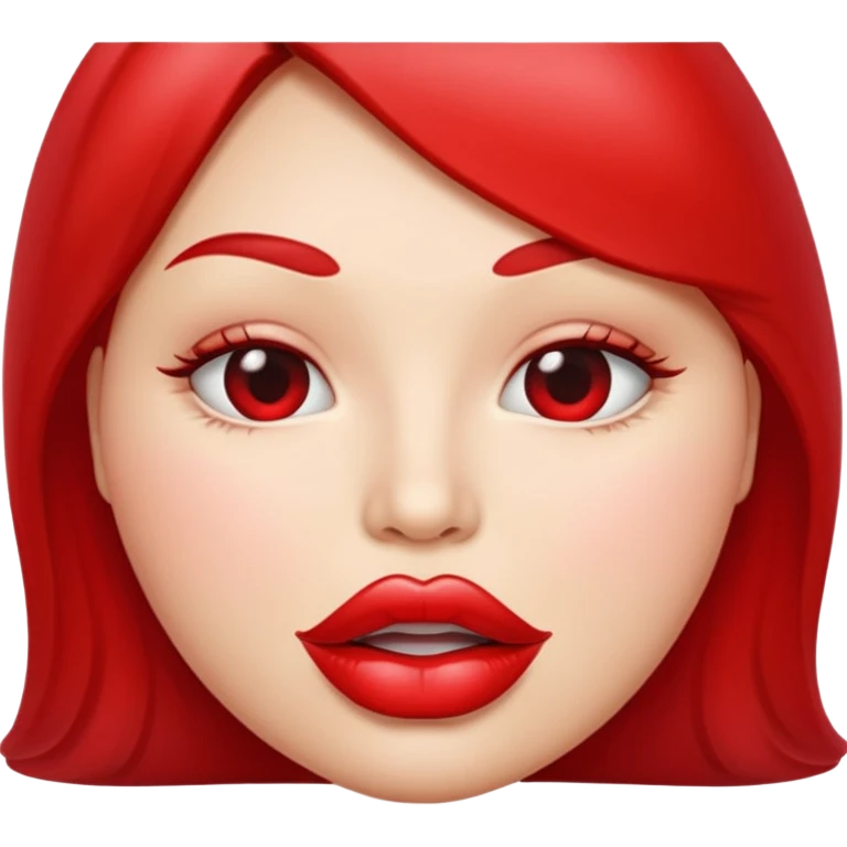 Huge lips emoji emoji