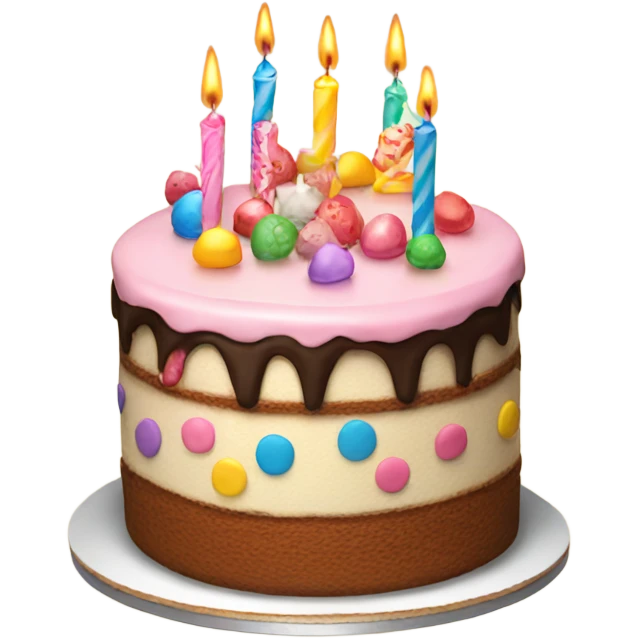 Birthday cake emoji