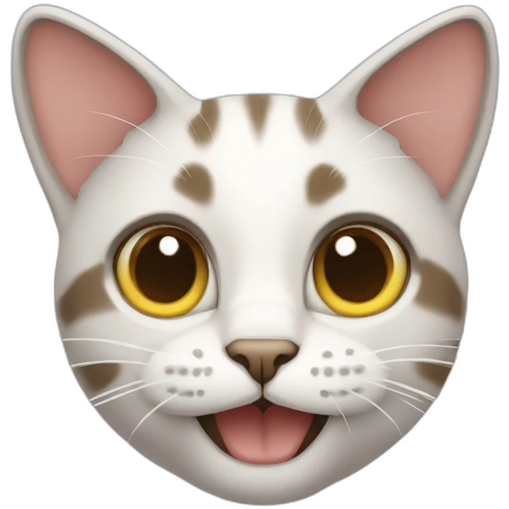 Cat-happy emoji