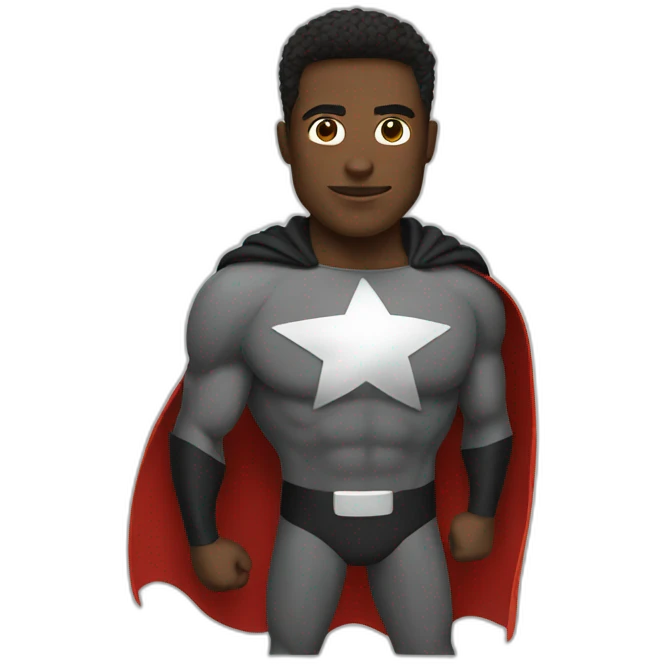 Superhero emoji