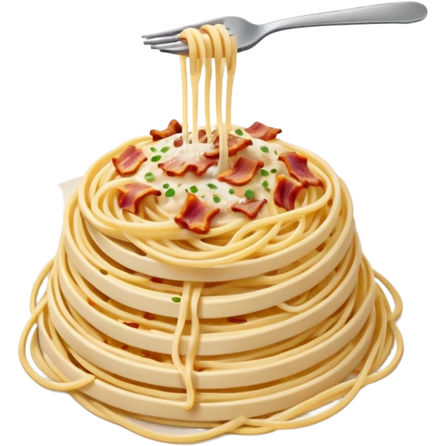Spaghetti carbonara  emoji