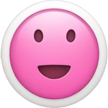 pink circle emoji
