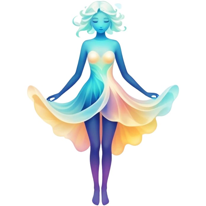 Abstract La Creatura full body emoji