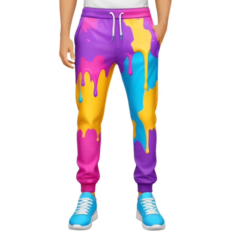 paint splash pants emoji