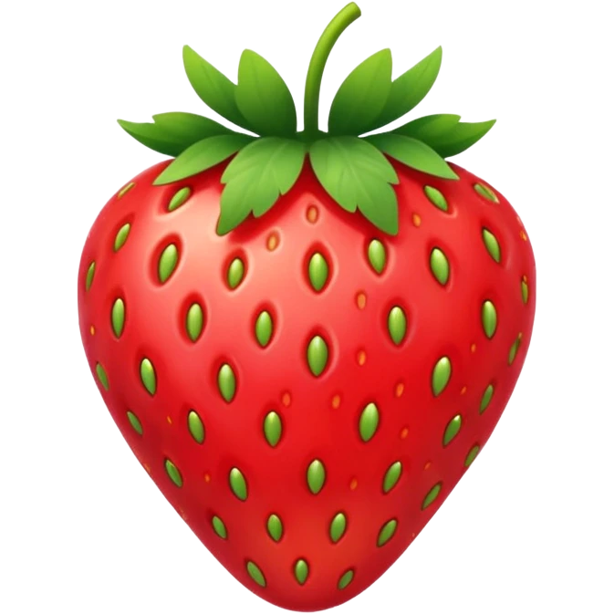Strawberry emoji