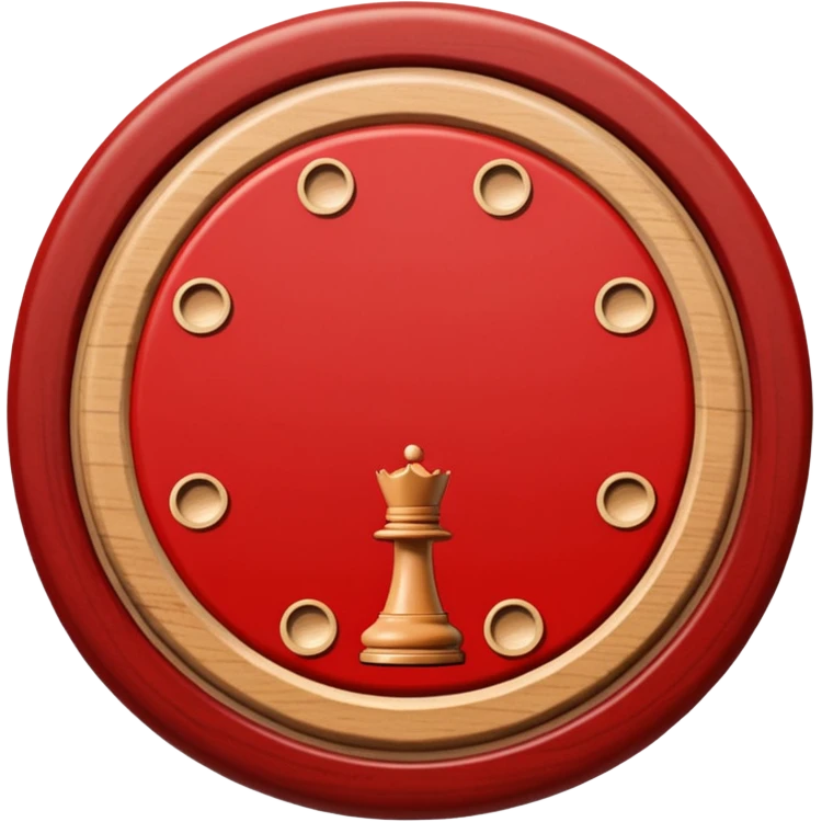 Xiangqi chess circle piece, general piece emoji