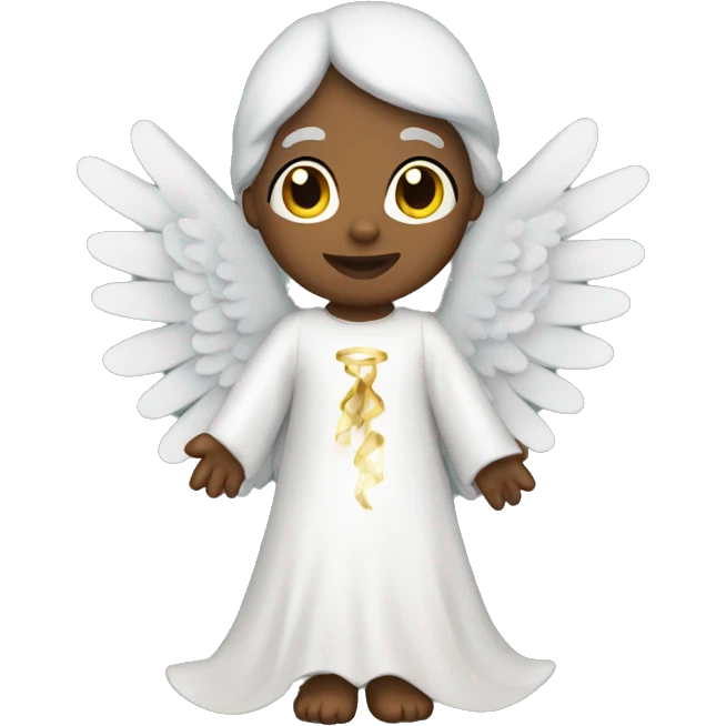 Christmas angel emoji