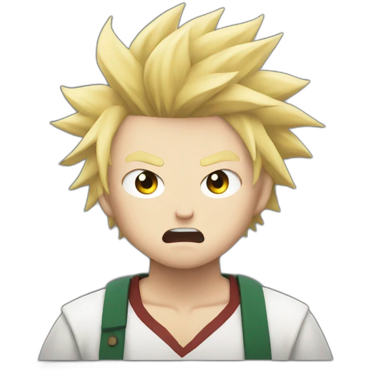 bakugo angry emoji