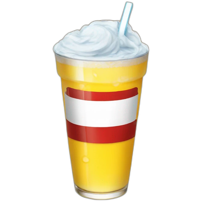 Macron-drink emoji