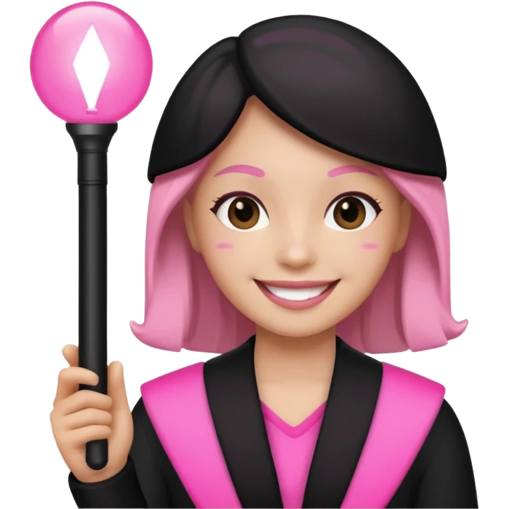 Black pink konser emoji