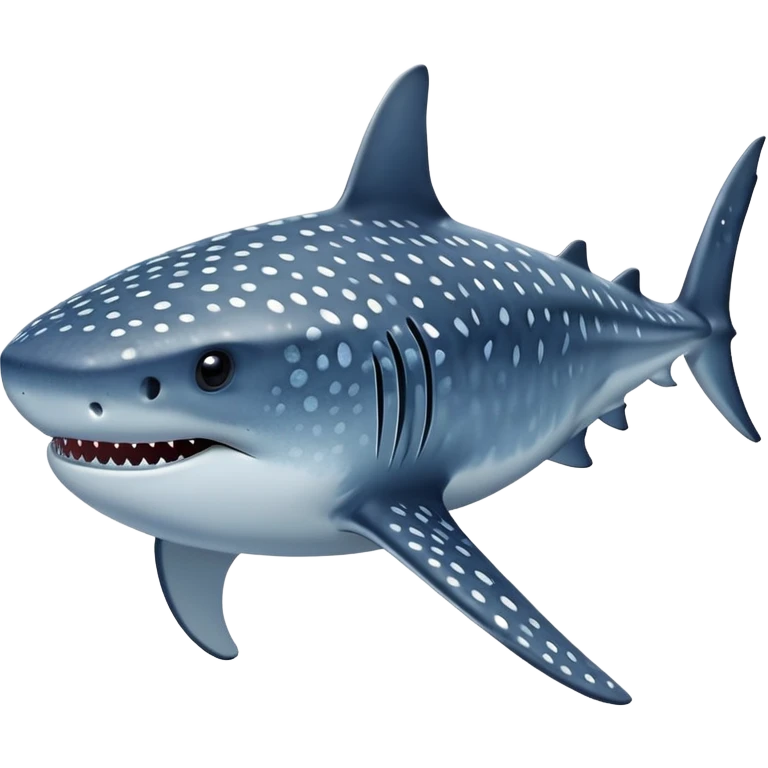 Whale shark emoji