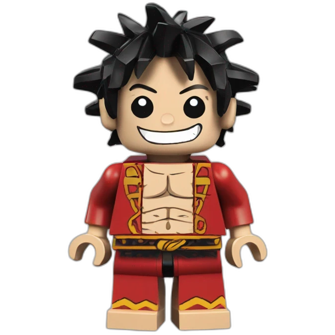Monkey·D·luffy LEGO emoji