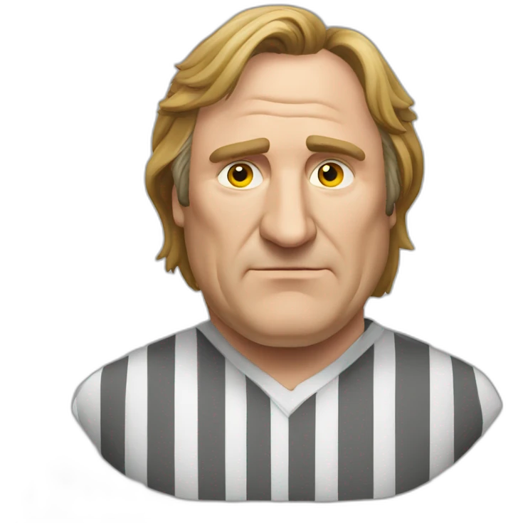 Depardieu prison emoji