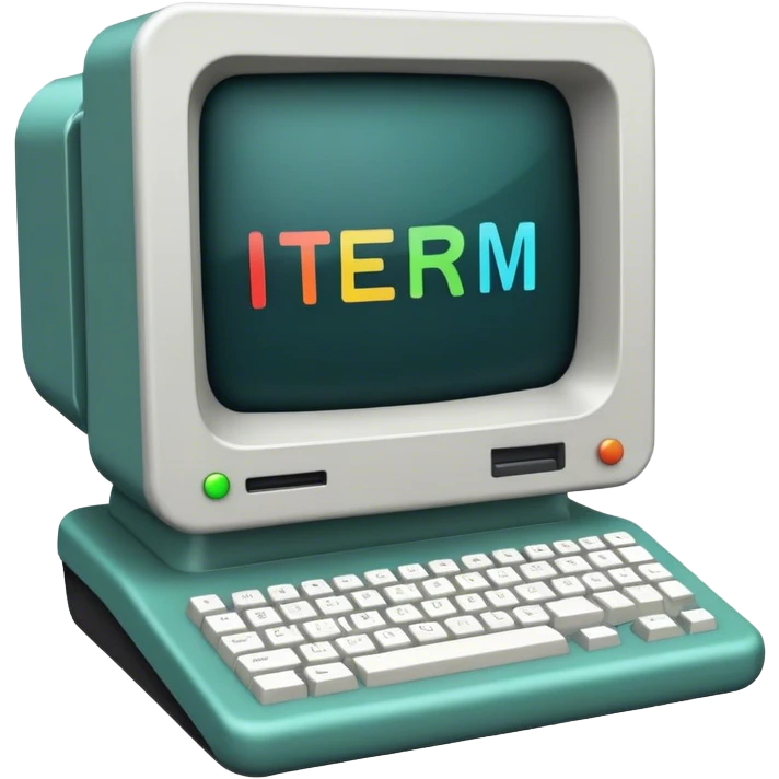 iTerm2, computer terminal emoji