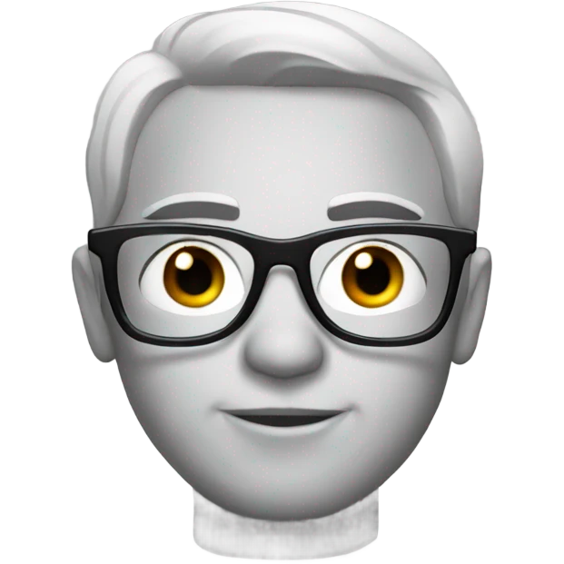Mahito with Glasses emoji